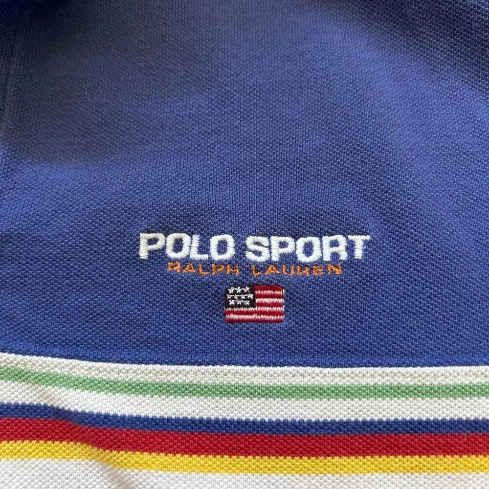 Ralph-lauren Men's Navy and Blue Polo-shirts